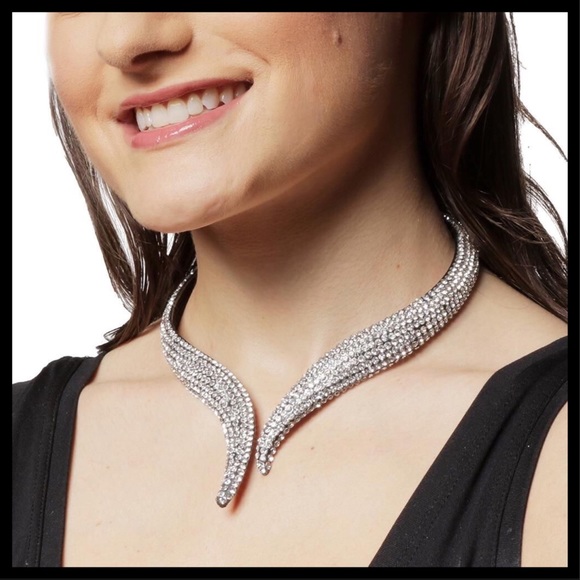 Amrita Singh Agatha Collar With Austrian Crystals - Picture 2 of 2